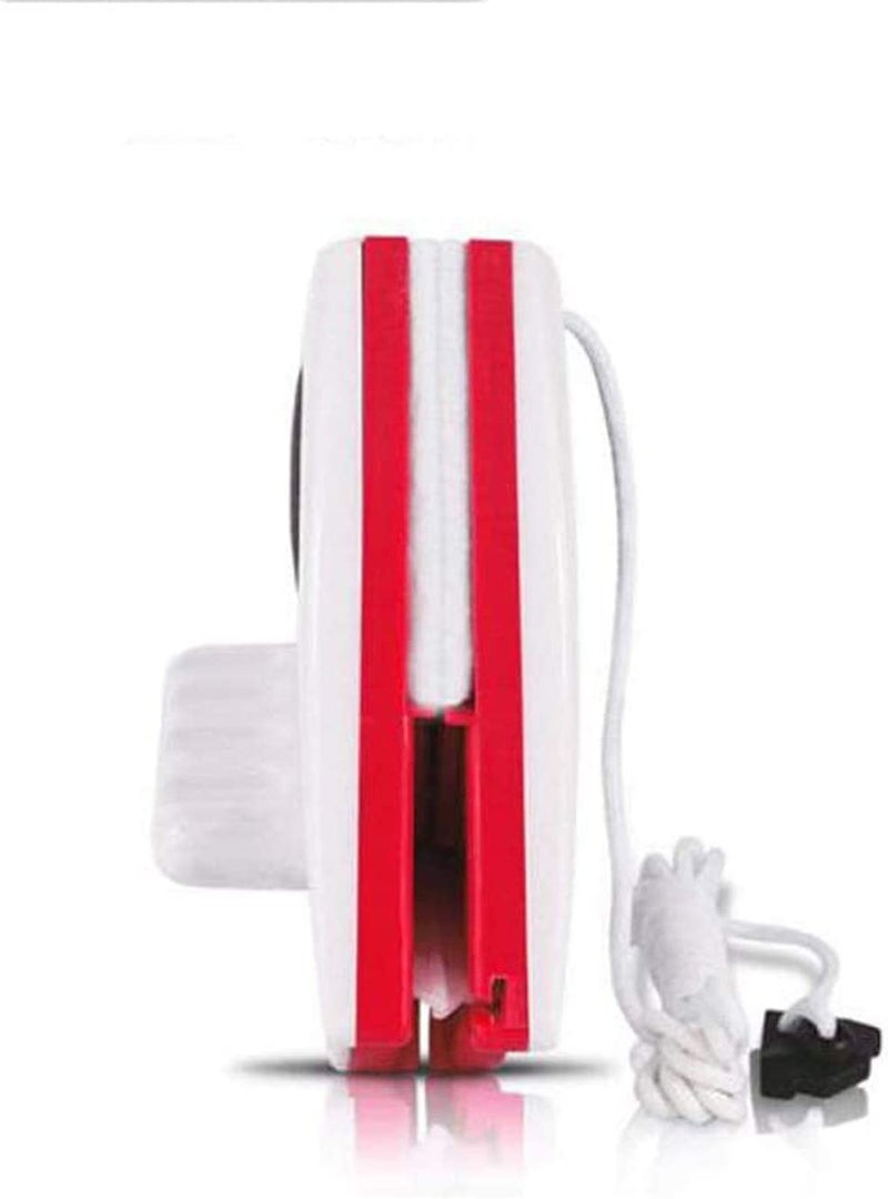 GLEVAR Glass Window Cleaner â€“ Double Sided Magnetic Wiper â€“ Anti-Fall Safety Rope, Thick Glass Compatibility, Ideal for Sliding Glass, Balcony, Apartment Windows, Indoor Outdoor Use - Image 5