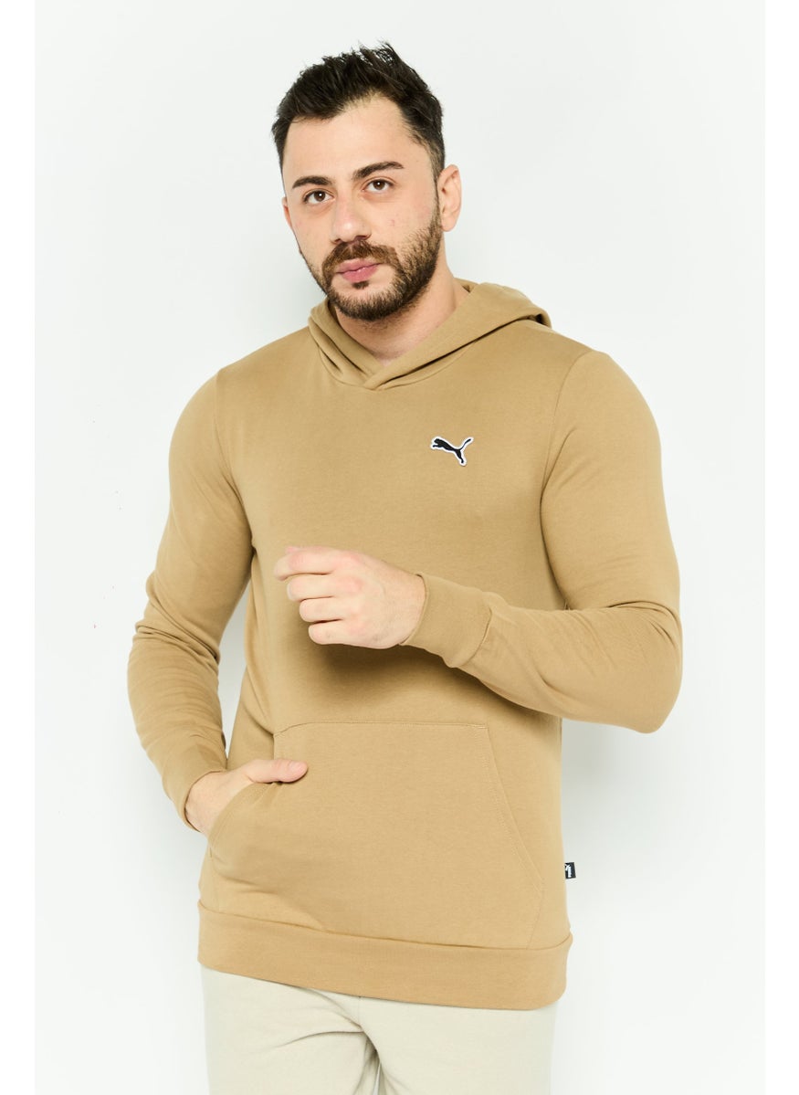 PUMA Men Sportswear Fit Long Sleeves Outdoor Hoodies, Brown  - Image 1