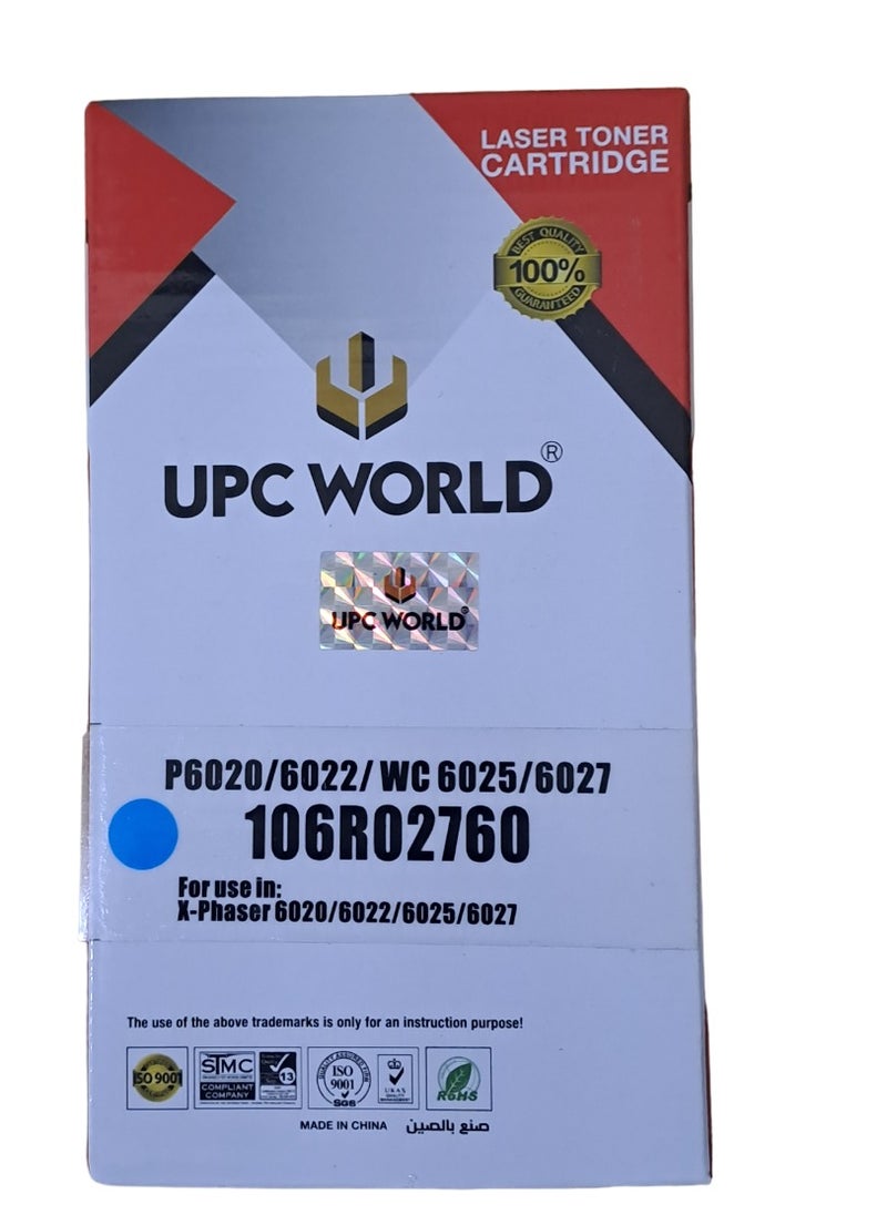 UPC Xerox compatibles toner cartridges four colour set for xerox phaser 6020 6020bi 6022 6027 wc6025 wc6027 workcentre 6025 6027.  - Image 4