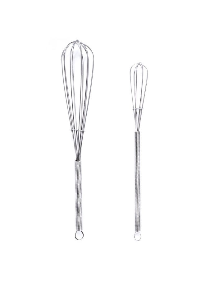 Generic Spring Egg Beater Manual Household Handheld Stainless Steel Mini Egg Beater 7 Inch And 8 Inch Are In Stock-Color:7 Inch Egg Beater  - Image 5