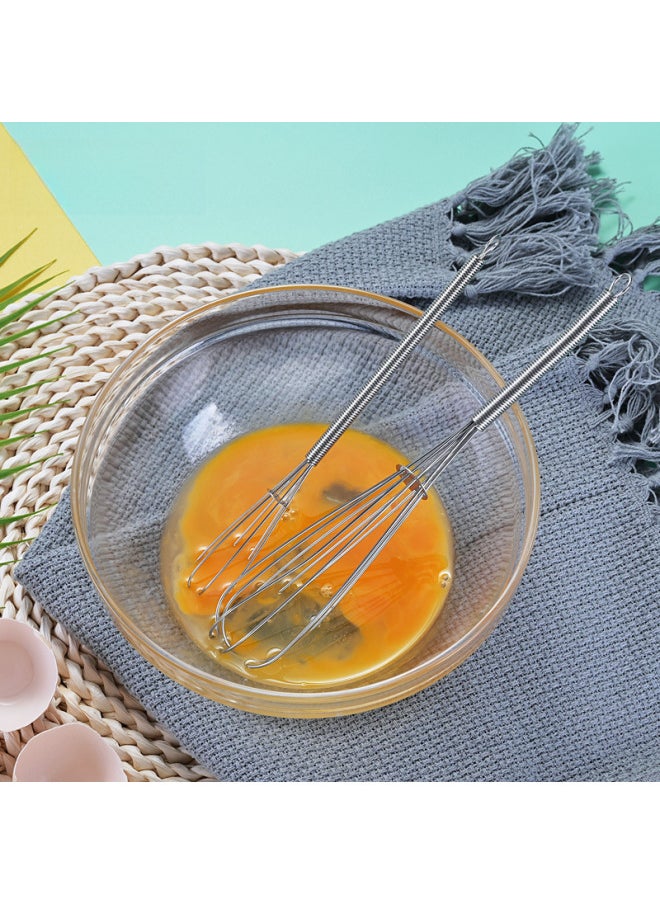 Generic Spring Egg Beater Manual Household Handheld Stainless Steel Mini Egg Beater 7 Inch And 8 Inch Are In Stock-Color:7 Inch Egg Beater  - Image 2
