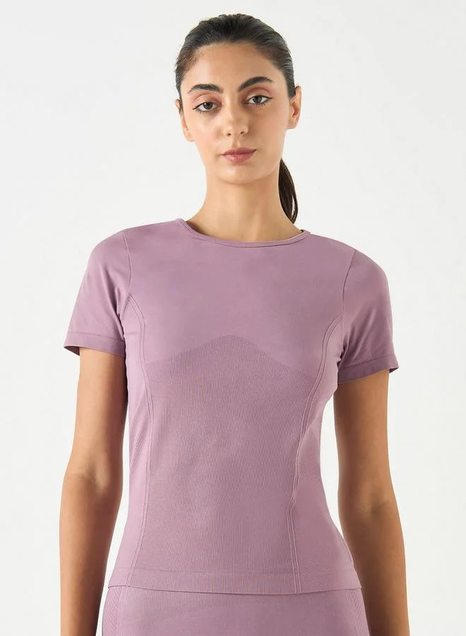 ADOT by Splash Crew Neck T-shirt with Short Sleeves