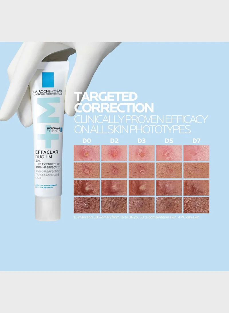 LA ROCHE-POSAY La Roche-Posay Effaclar Duo+M Acne Treatment Cream for Oily and Acne Prone Skin 40ml