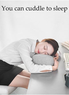 DUNISO Portable small pillow, office nap pillow, neck protection pillow, travel pillow, leg pillow  - Image 4