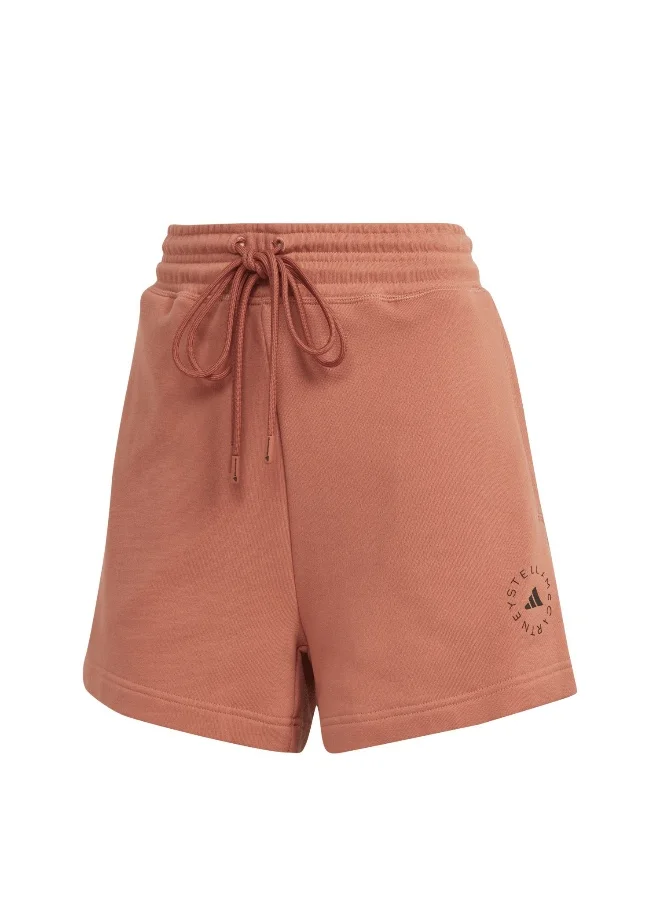 اديداس Adidas Asmc Terry Sho Brown Training Shorts For Women Xs