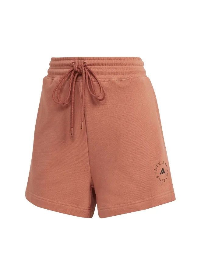 اديداس Adidas Asmc Terry Sho Brown Training Shorts For Women Xs