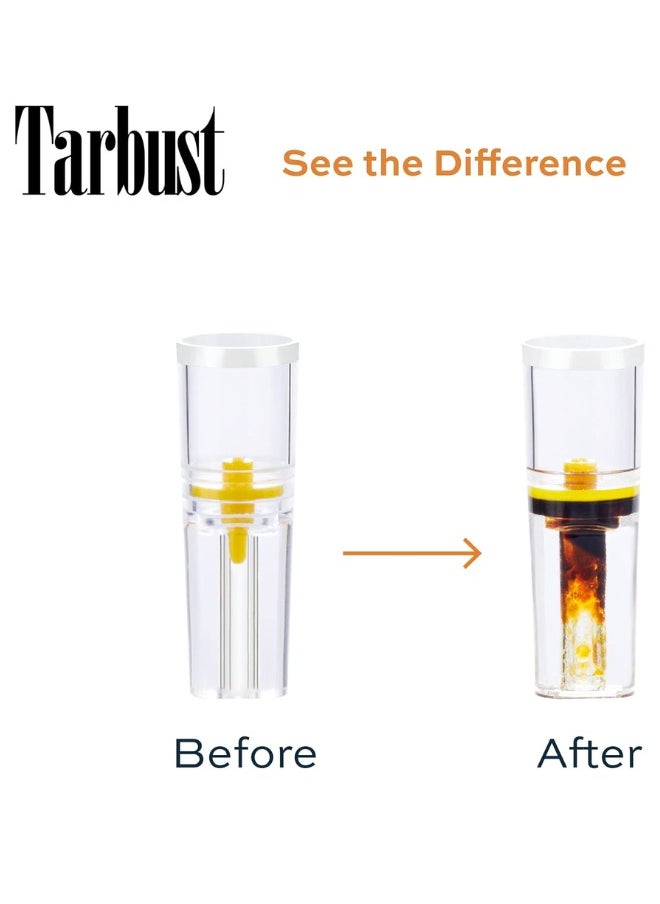 Tarbust 600 Cigarette Filters, Cigarette Filters That Removes Tar and Chemicals, Reusable Cigarette Filter Tips for Regular & King Size Cigarettes, Cleaner Smoke  - Image 4