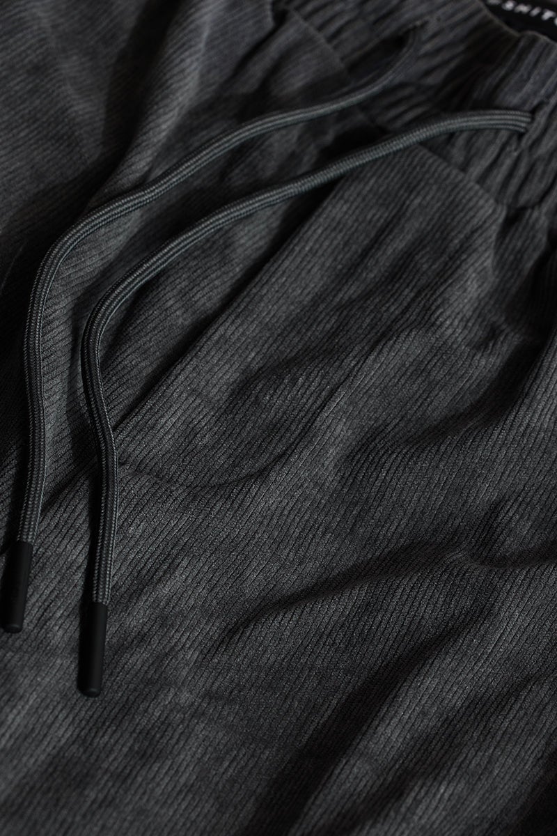 SNITCH Grey Relaxed Fit Corduroy Cargo Pants - Image 2