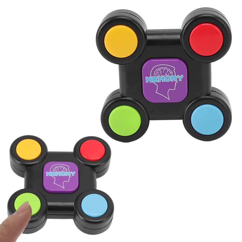 Handheld Electric Game: Small Lightweight Easy Carrying - Adjustable Difficulty Hand Eye Coordination Training Memory Toy for Toddlers Kids Travel Home Play - Image 2
