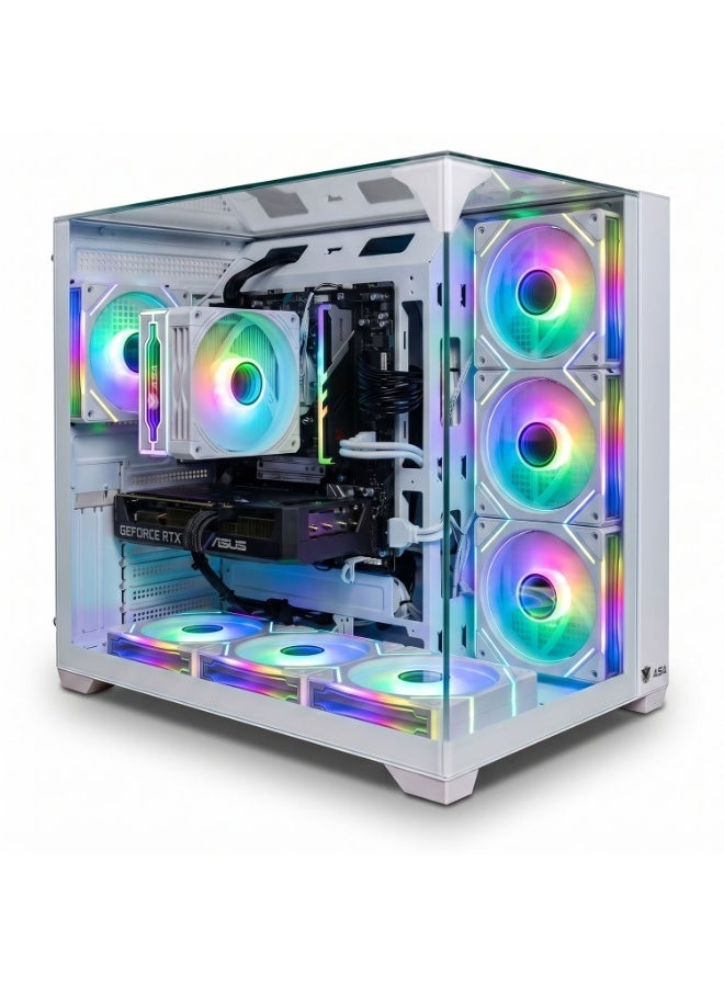 لعيب تجميعة بي سي العاب  i5-14400F | RTX 5060 TI 8GB | 16GB DDR5 | 1TB NVMe | WiFi - Image 1