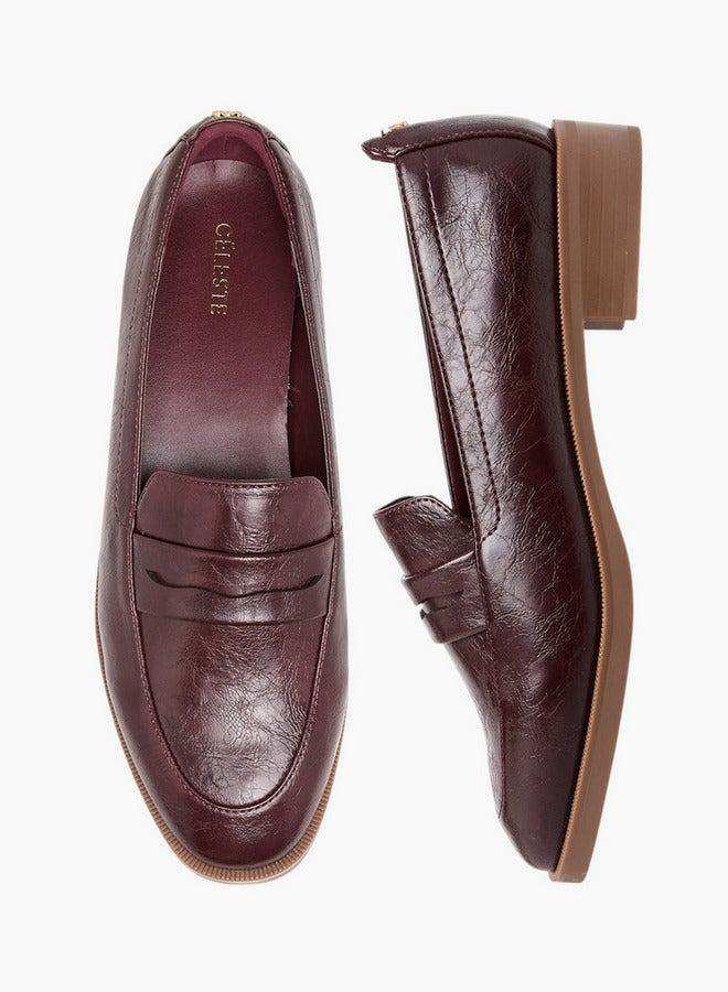 سيليست حذاء نسائي لوفر بتفاصيل مقصوصة - Image 3