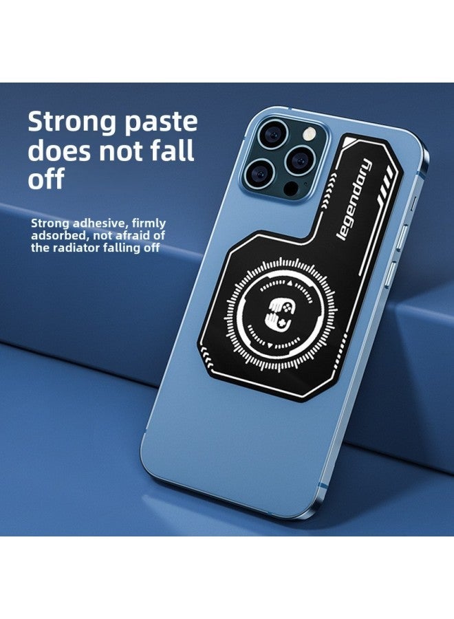 Explosions Of Mobile Phone Radiator Heat-equating Sheet Semiconductor Refrigeration Surface Amplifier Upgrade Three Generations Cooling Composite Sheet-Colour:Heat Sink—back Clip Style - Image 3