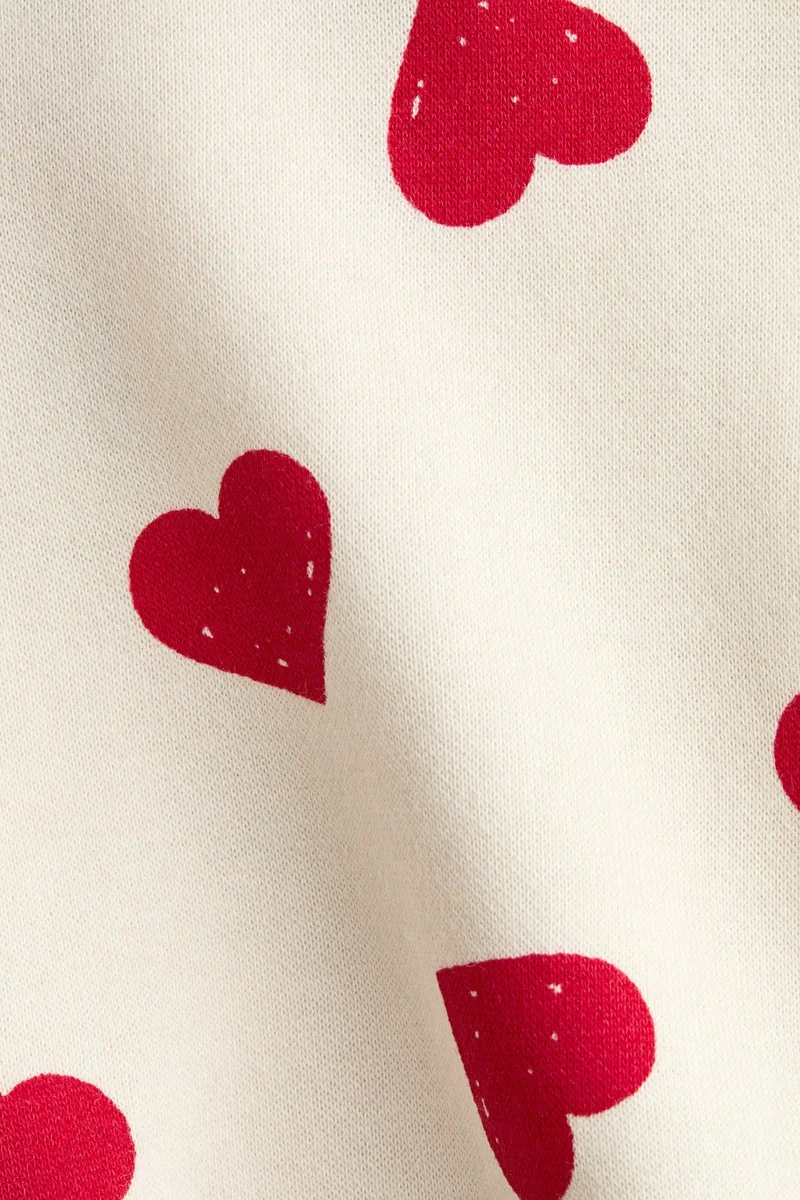 H&M Frill-detail sweatshirt