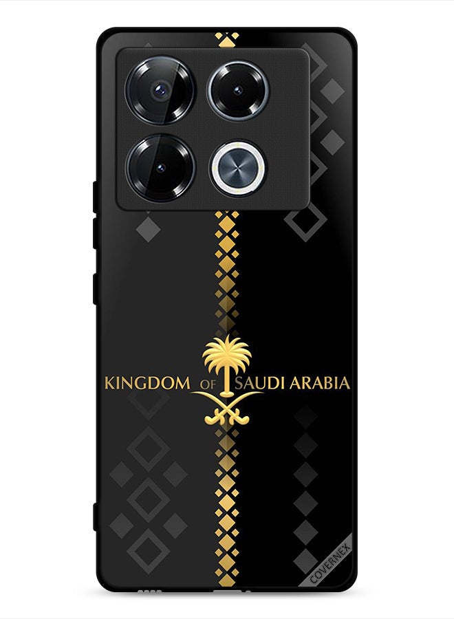 Covernex Infinix Note 40 Pro 5G Protective Case Cover Kingdom Of Saudi Arabia Pattern - Image 1