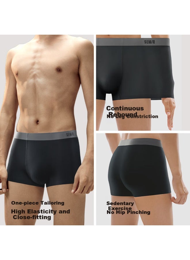 SEMIR Senma Men's Underwear 60s Cotton 10a Antibacterial Dust Mite-proof Breathable Square Shorts Xxl - Image 5