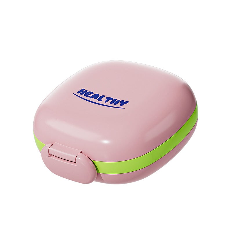 Portable Pill Box Organizer with Divided Compartments, Mini Medicine Dispenser, 7-Day Weekly Pill Reminder - Image 5