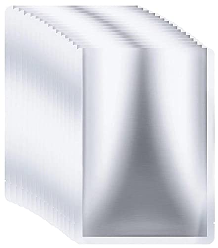 100 Pieces 2 Quart Mylar Bags 8 x 12 Inch 5 Mil Mylar Bags for Food Storage Coffee Tea Beans Dry Food Thick Sealable Mylar Bag 2 Quart