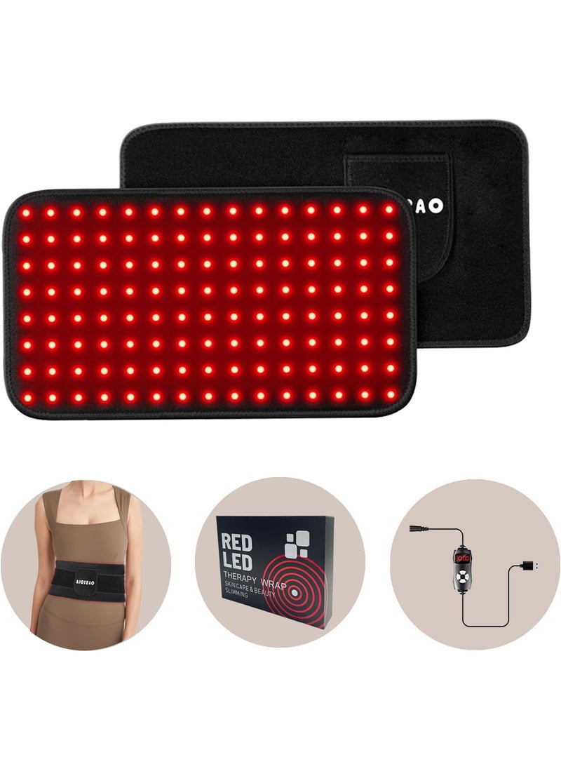 Generic Red Light Therapy for Body, Heating Pad Belt, 660nm & 850nm Red Light Near Infrared Heated Therapy Wrap for Lower Back Legs Arms, Mothers Day Gifts, Birthday Gifts for Women Men Mom 