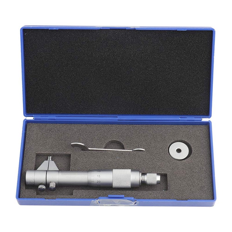 Internal Micrometer for Various Internal Size Measurement with Clear Marking Line, Stainless Steel Body, Locking and Ratchet Stop Devices, 5-30mm Range, 0.01mm - Image 1