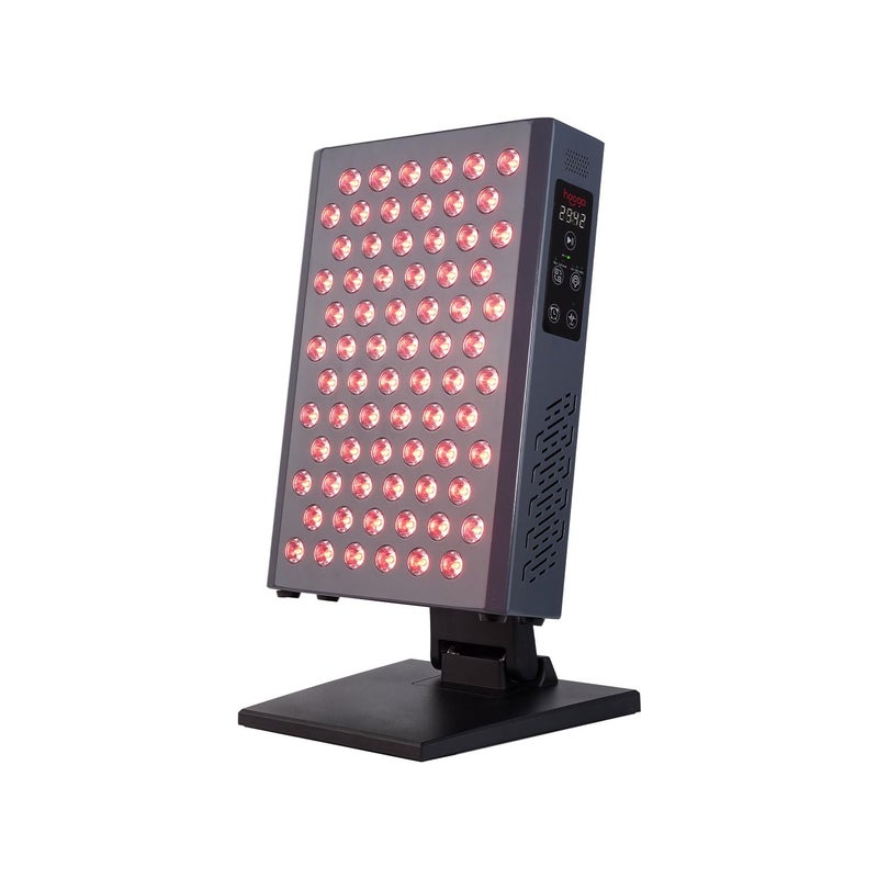 hooga Hooga Red Light Therapy Red Near Infrared LED Panel 72 Quad Chip Flicker Free LEDs Ultra Series Clinical Grade Device for Energy Pain Skin Recovery Sleep Performance ULTRA360