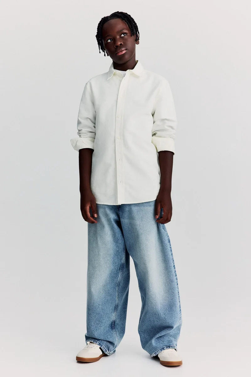 اتش اند ام قميص قطني