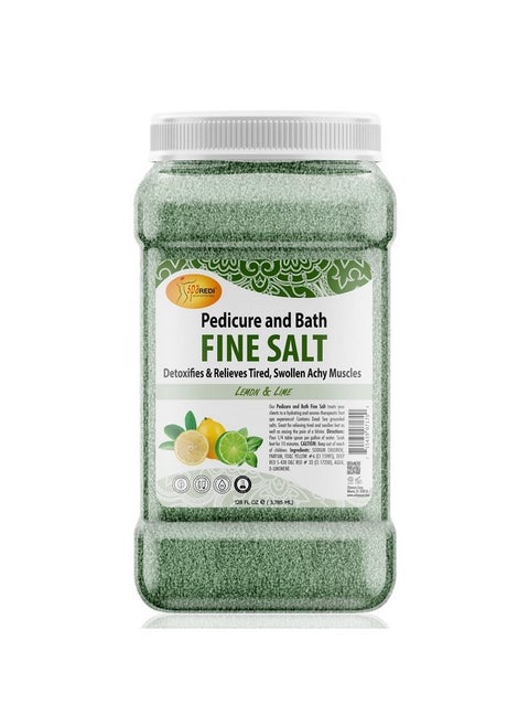 Detox Foot Soak Pedicure And Bath Fine Salt Lemon And Lime128 Ozmade With Dead Sea Salts Argan Oil Coconut Oil And Essential Oilhydrates Softens And Moisturizes