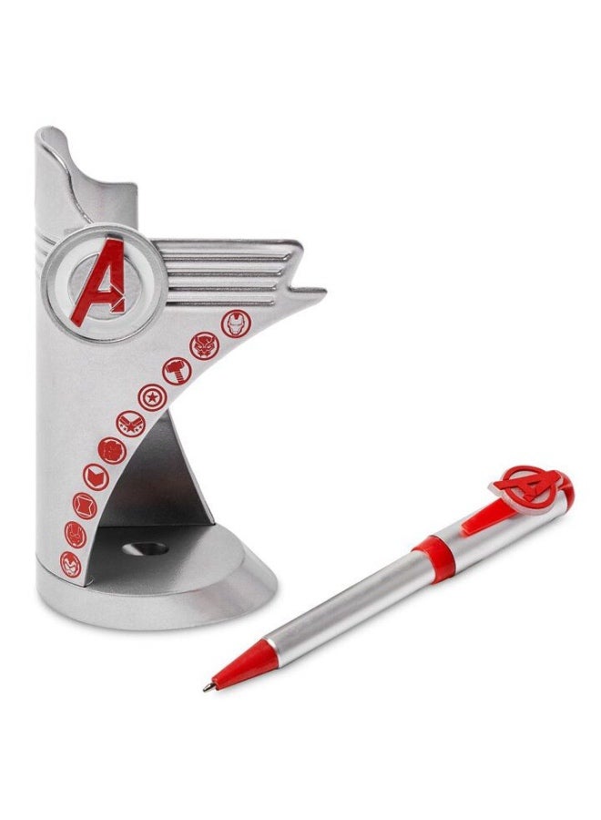 MARVEL Marvel Avengers Pen with Collector Display Holder – Hero Icons Design  - Image 4