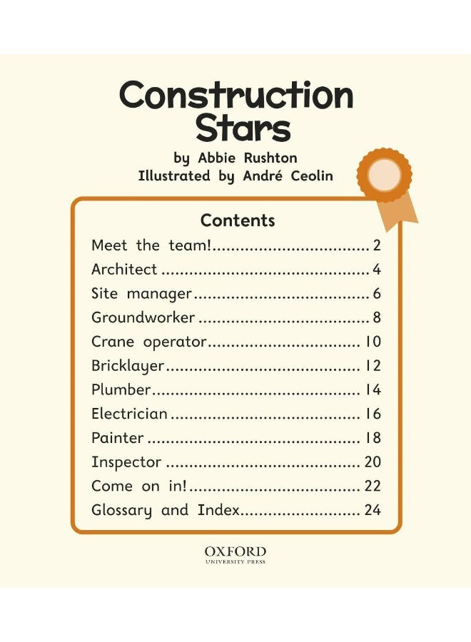 Hero Academy Non-fiction: Oxford Level 6, Orange Book Band: Construction Stars - Image 2