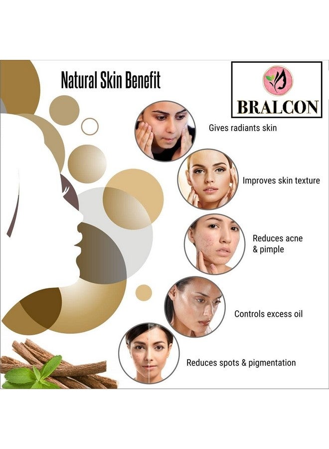 BRALCON Mulethi Powder, Manjistha Powder Combo -200g(100g x 2 Pack) | Liquorice Powder| Rubia Cordifolia for Face & Skin, Hair - Image 3