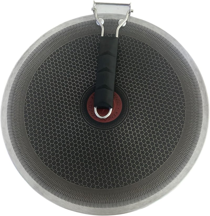 Miracle Indian Roti Tawa 34cm – 2.3 mm Thickness Cast Iron Pan with Folding Handle – Naturally Seasoned Non-Stick Surface – Perfect for Dosa, Tortillas & Parathas – Gas & Induction Compatible - Image 3