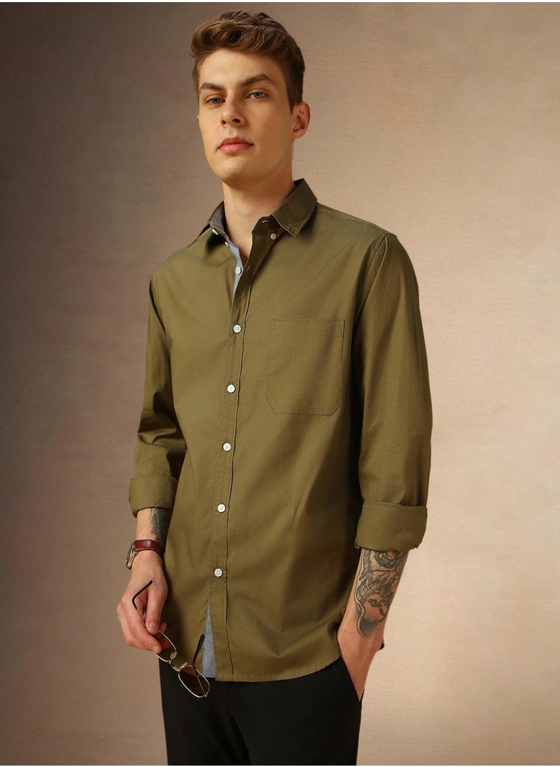 Olive Shirt For Men For Men - pzsku/Z882310FEC4F1A51CCB7DZ/45/_/1734344509/0c8a6df9-7548-4451-83a8-4390f50cc0f1