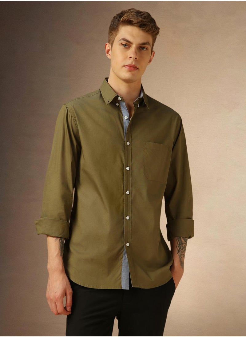 Olive Shirt For Men For Men - pzsku/Z882310FEC4F1A51CCB7DZ/45/_/1734344523/83ca0206-85ad-4e91-a455-9533005f72f3