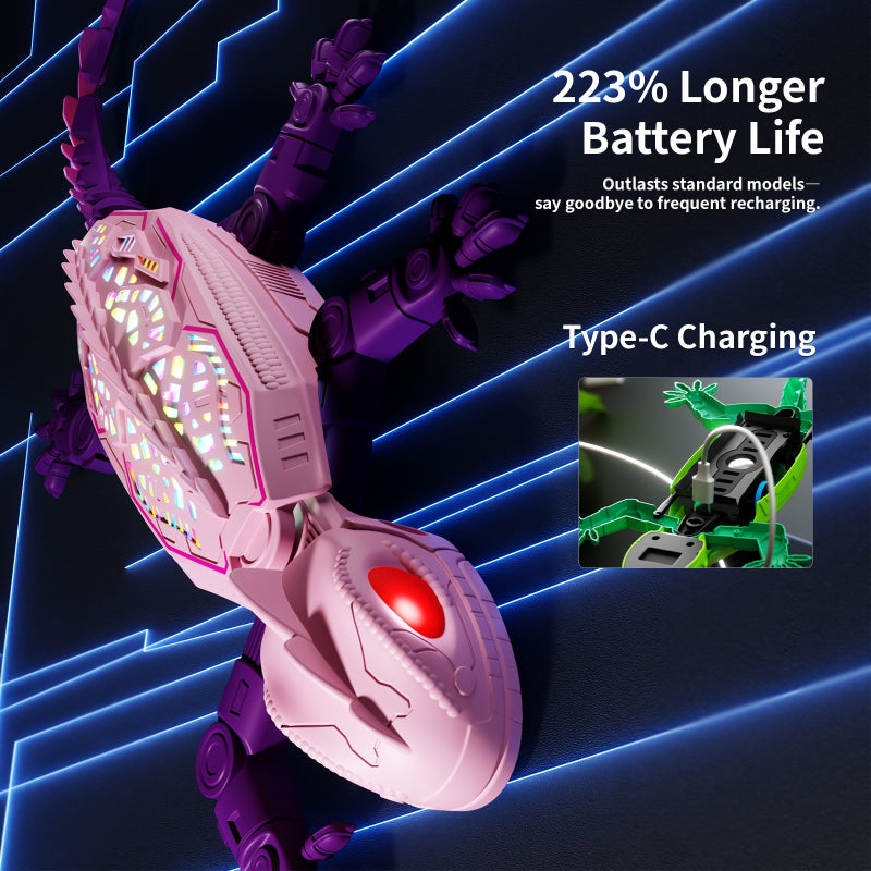 Electric R/C Wall Climbing Lizard Chameleon Toy - Image 3
