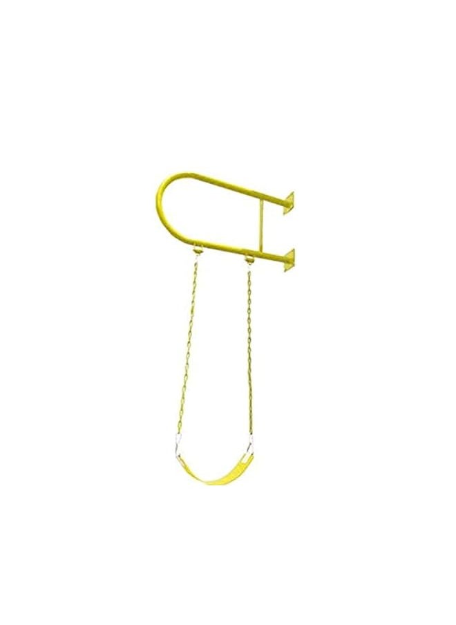 Swing Wall Iron With Swing Seat And Chains For Outdoor Activity Yellow Color - pzsku/Z8823AA184BBA292C497AZ/45/_/1704697979/109d3242-20f4-4a05-8309-8e875cf9f7a6