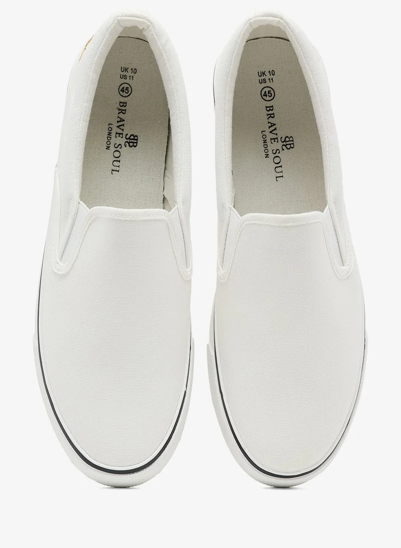 BRAVE SOUL  Skateagle Slip Ons for Men | Best Price UAE