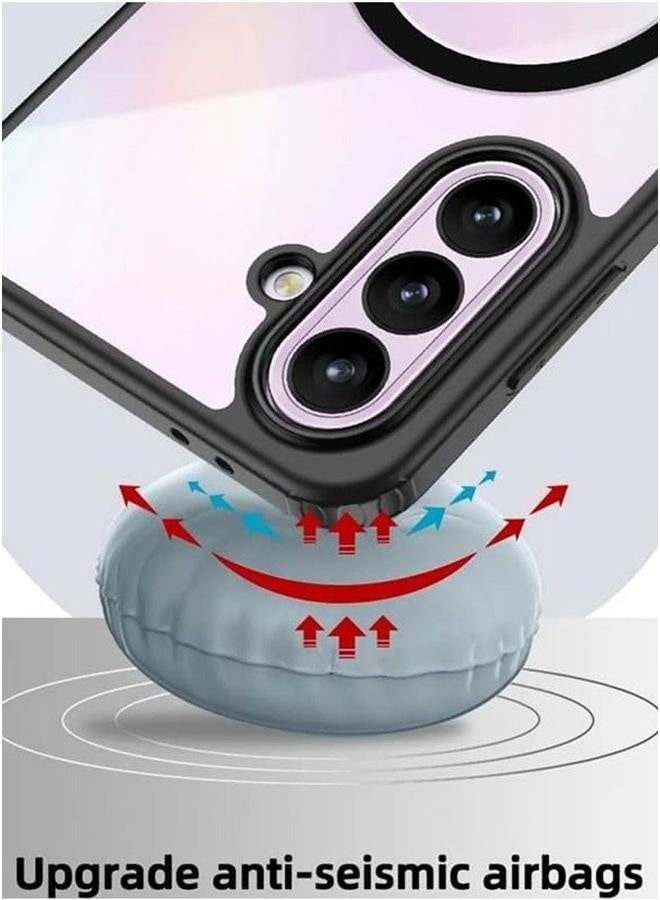Case Compatible with Galaxy A36 5G, Mag-Safe, Shockproof High-Grade Protection, Yellowing Resistant, Magnetic Classic Hybrid  - Image 2