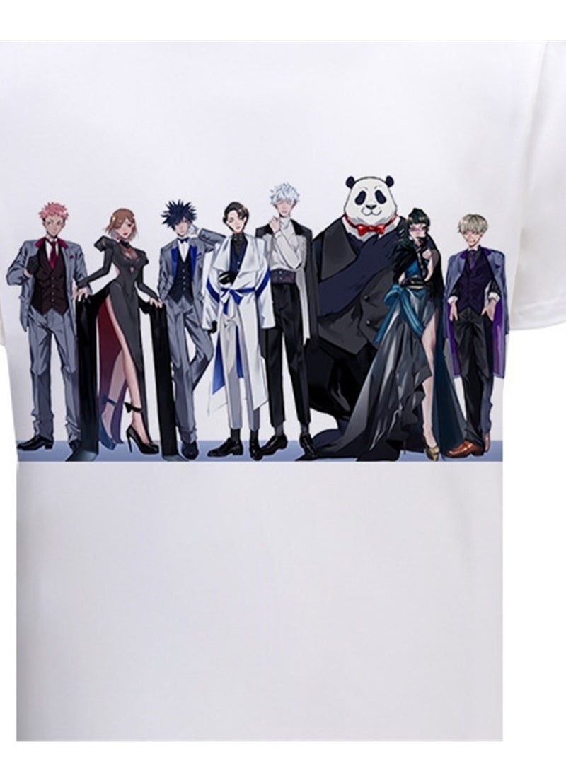 Generic - Anime cartoon Jujutsu Kaisen 3D digital printing personalized breathable T-shirt - Image 1