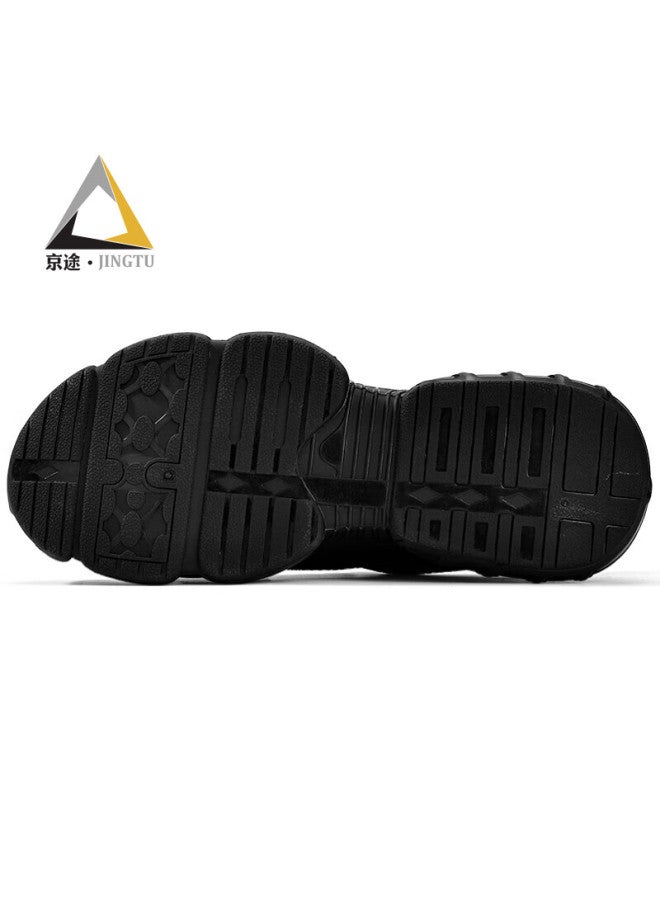Jingtu Men'S Summer Breathable Steel Toe Cap Anti-Smashing Anti-Piercing Safety Work Shoes 3033T Size 43 - Image 5