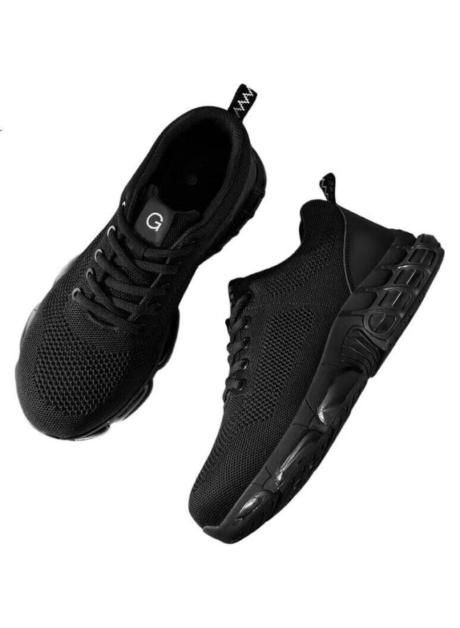 Jingtu Men'S Summer Breathable Steel Toe Cap Anti-Smashing Anti-Piercing Safety Work Shoes 3033T Size 43 - Image 2