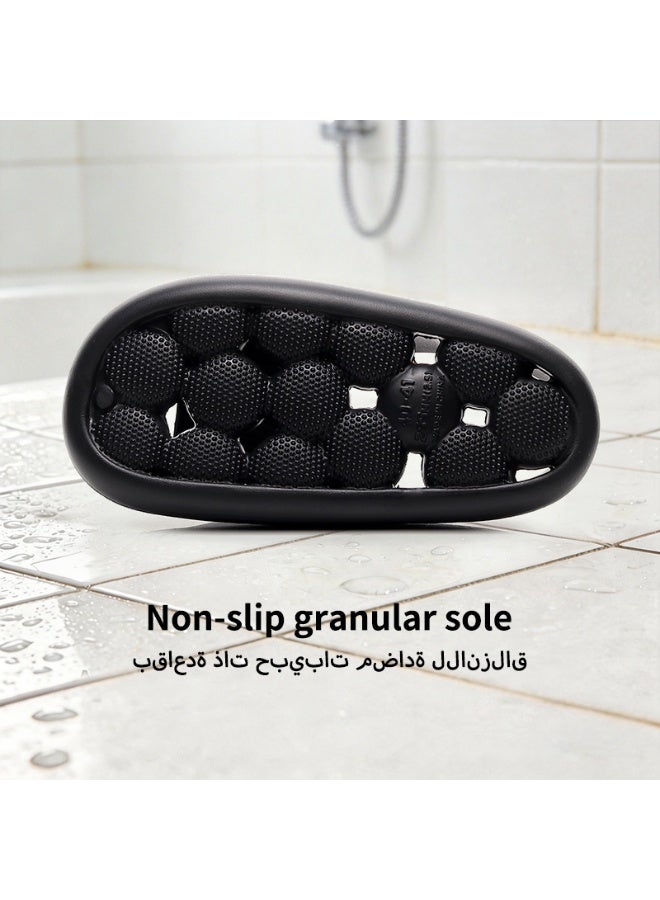 GUOLUOFEI Massage Slide Soft Cushioned Anti-Slip Pool Slides Comfort Quick Drying with Drain Holes Bathroom Slippers Shower Shoes for Women and Men - Image 5