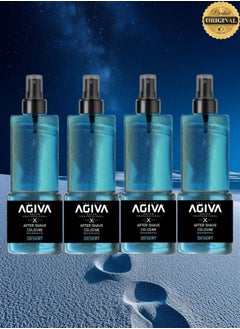 Agiva 4 Pieces Agiva After Shave Cologne Desert  - Image 1