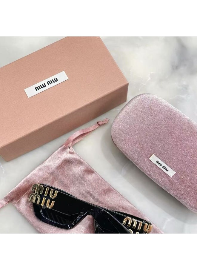 Miu Miu Italian Designer Fashion Retro Style Polarized Sunglasses  - Image 3