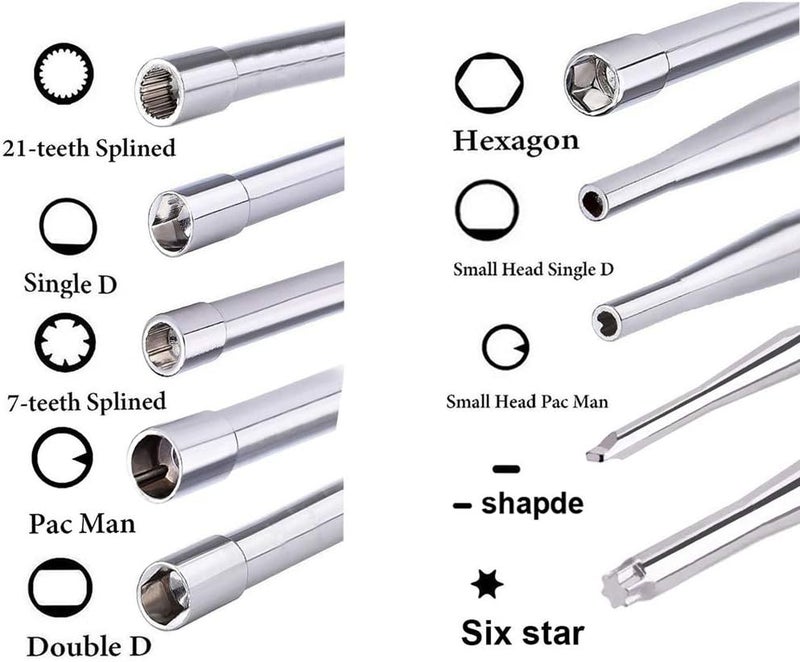 LIYYOO carburetor adjustment screwdriver tools cleaning brush needle kit for Common 2 Cycle Carburator Small Engine Carburetor Adjusting Tool - Image 5