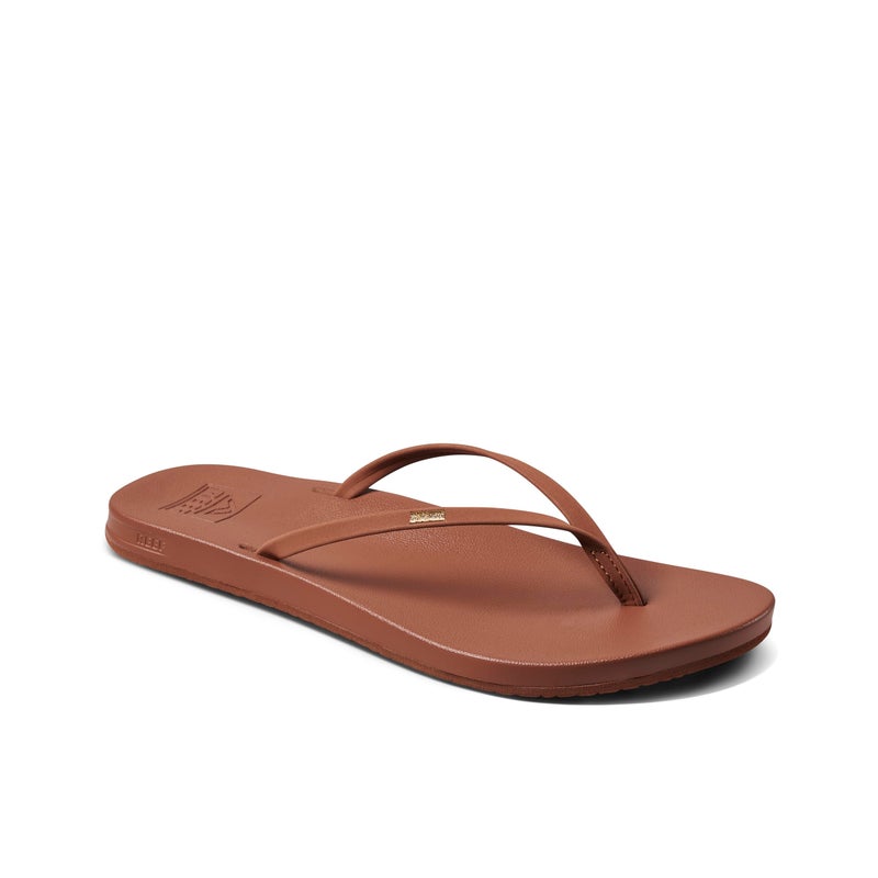 Reef Cushion Slim Womens Flip Flop, Super Lightweight, Ultra Soft Cushion Footbed, Espresso, 8 - Image 3