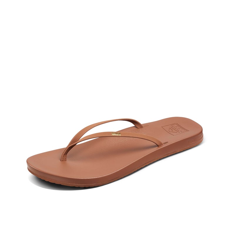 Reef Cushion Slim Womens Flip Flop, Super Lightweight, Ultra Soft Cushion Footbed, Espresso, 8 - Image 1