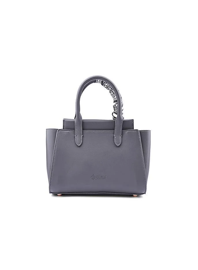 Cuple Grey Urban Curve Shoulder Bag for Women | Best Price UAE