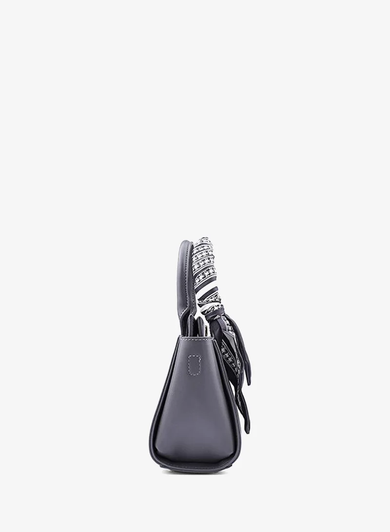 Cuple Grey Urban Curve Shoulder Bag for Women | Best Price UAE