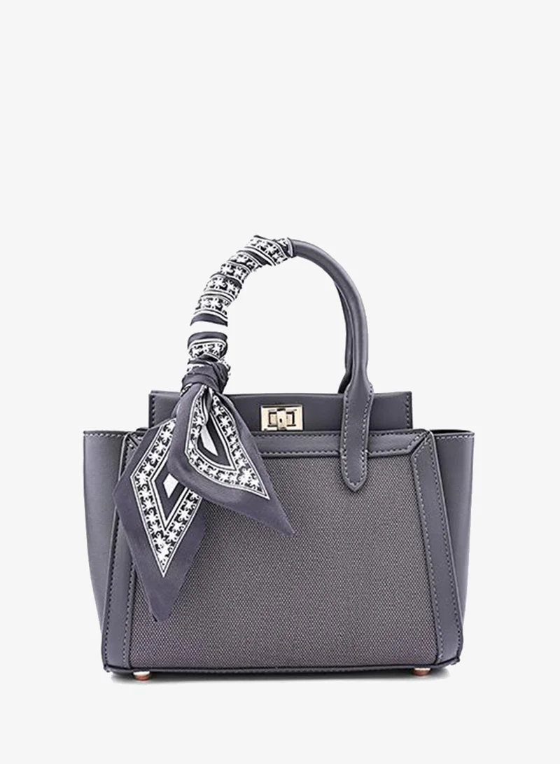Cuple Grey Urban Curve Shoulder Bag for Women | Best Price UAE