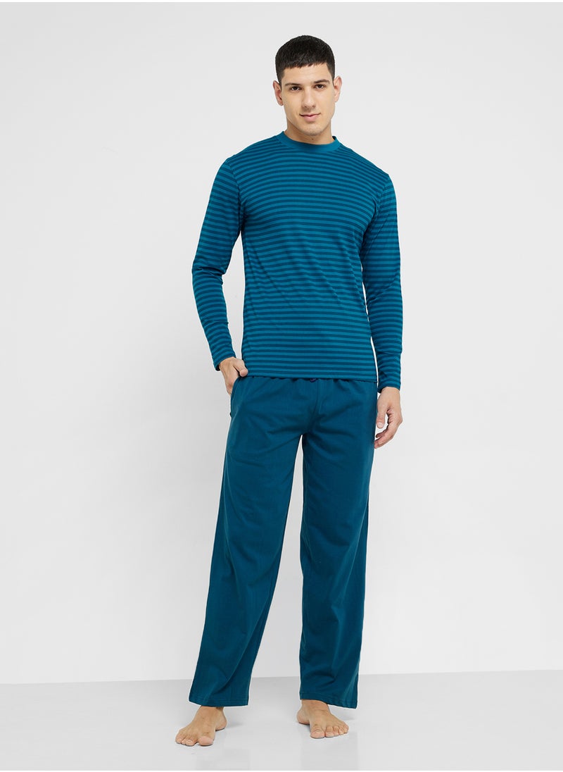 Robert Wood Nightwear T-Shirt & Pants Sets  - Image 1