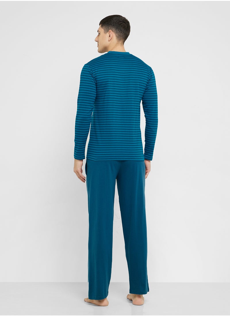 Robert Wood Nightwear T-Shirt & Pants Sets  - Image 2